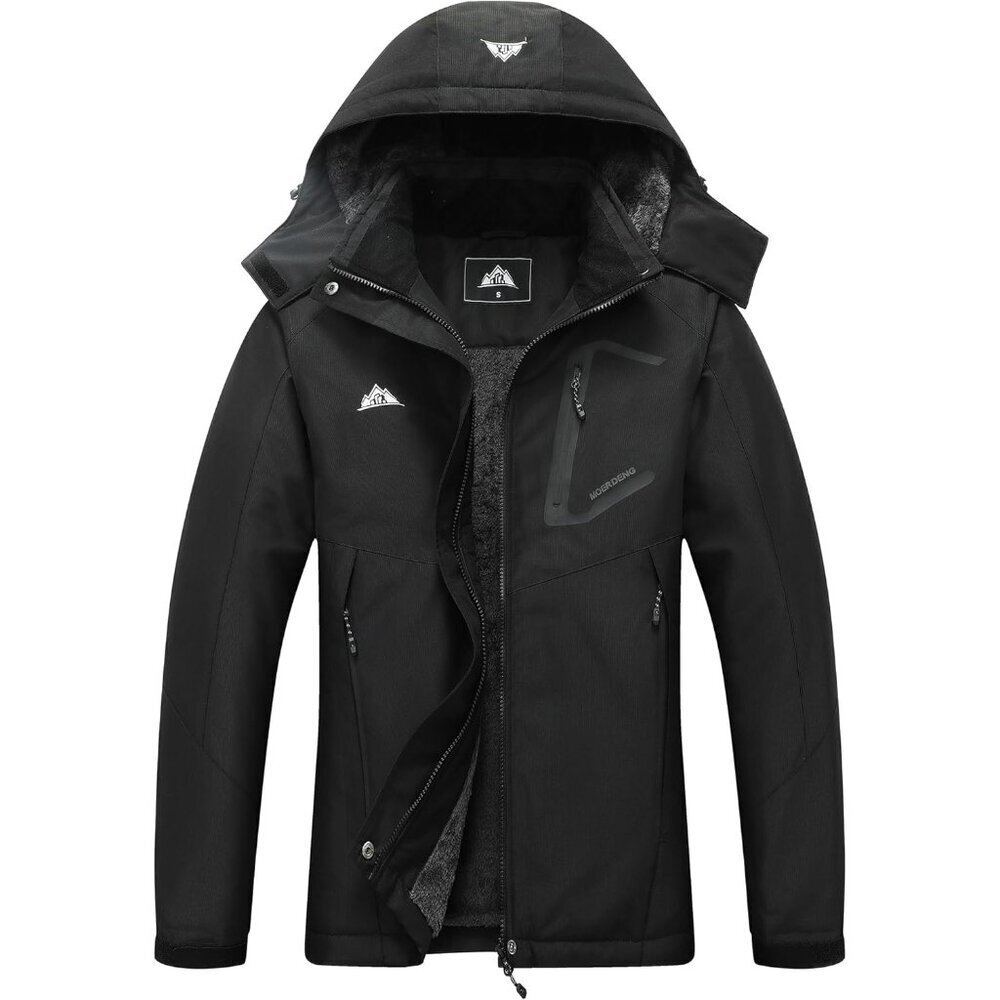 Women's Ski Jacket Waterproof Winter Coat Hooded Snowboarding Jacket Warm Winter